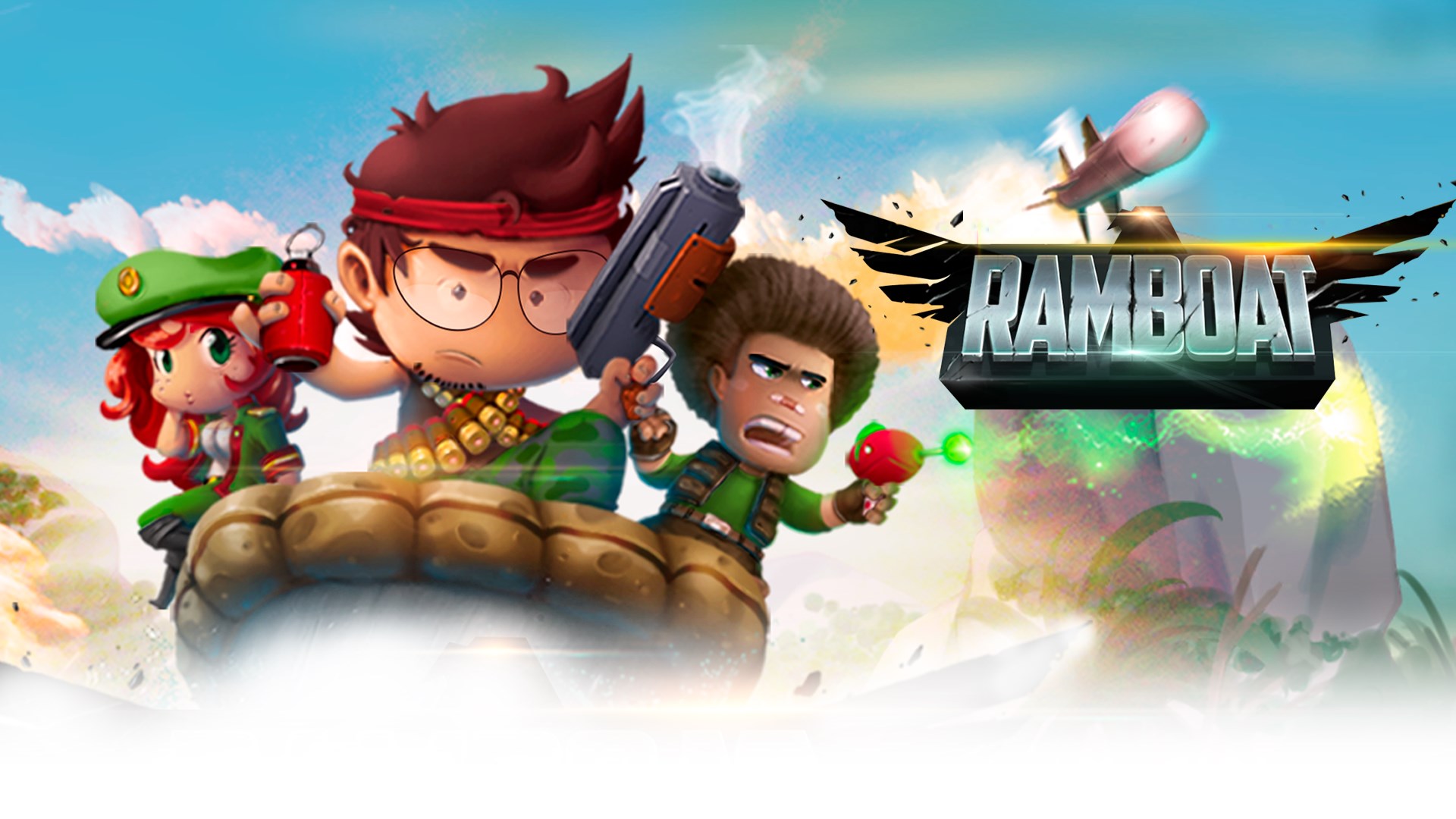 ดาวน์โหลด Ramboat – Jumping Shooter Game (MOD, Unlimited Gold / Gems) ฟรีบน Android